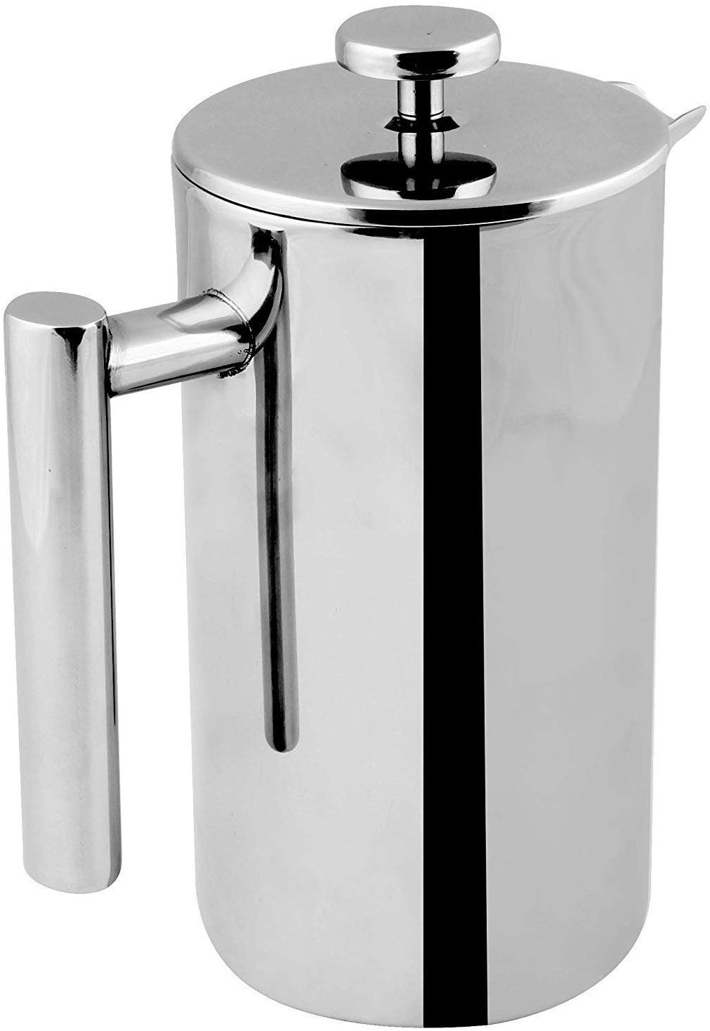 Quiseen Double Wall Stainless Steel French Press Coffee Maker 1